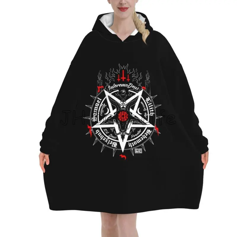 Sherpa Hoodie Fleece - Manta de gran tamaño con capucha