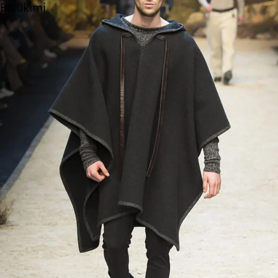 Wool Scarf Men - Nuevo 2025 chaquetas chal de Otoño