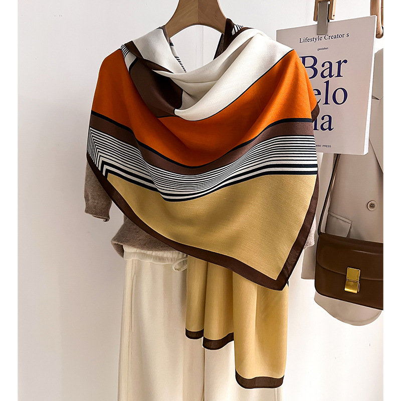 Shawl Wrap Winter - Bufanda de marca de lujo, chal