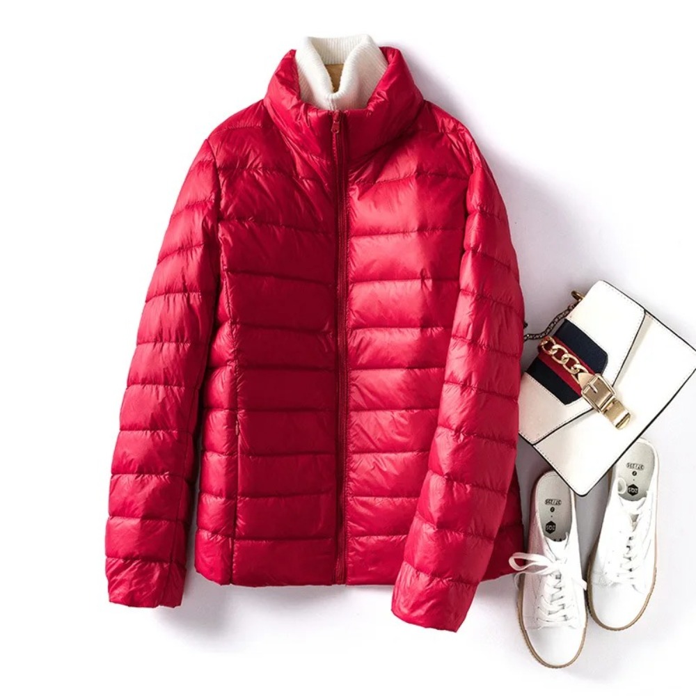 Down Jacket Packable - Abrigo de plumón ultraligero y plegable