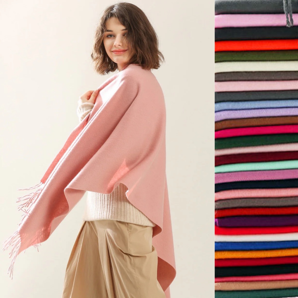 Bufanda fina de Cachemira de i - Cashmere Pashmina Wrap reseña y precio