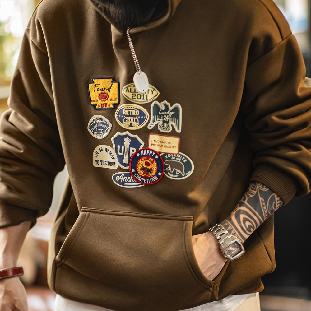 Maden Vintage Sudadera con cap - Sherpa Hoodie Fleece reseña y precio