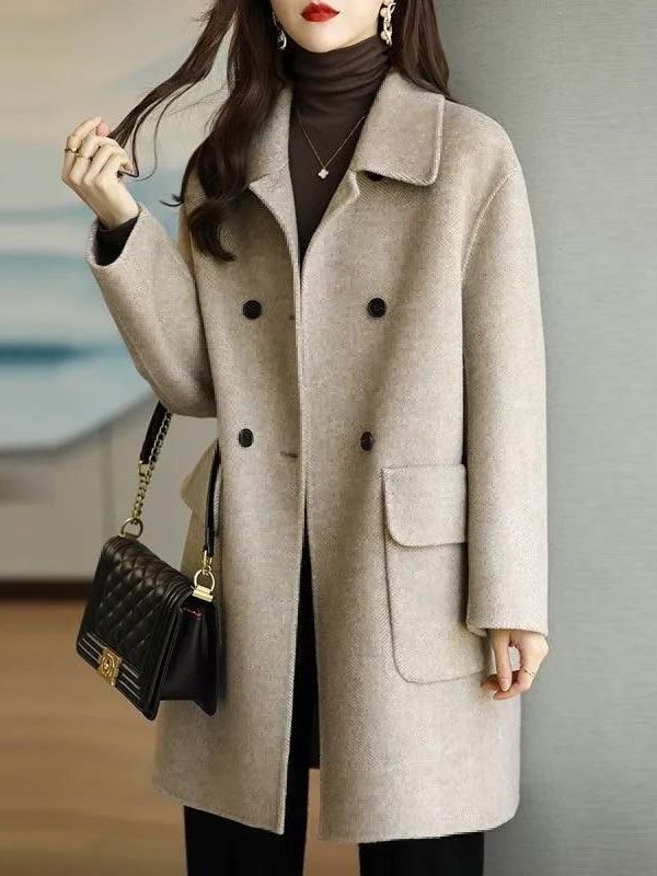 Elegante Abrigo de Lana de Lon - Down Jacket Packable reseña y precio