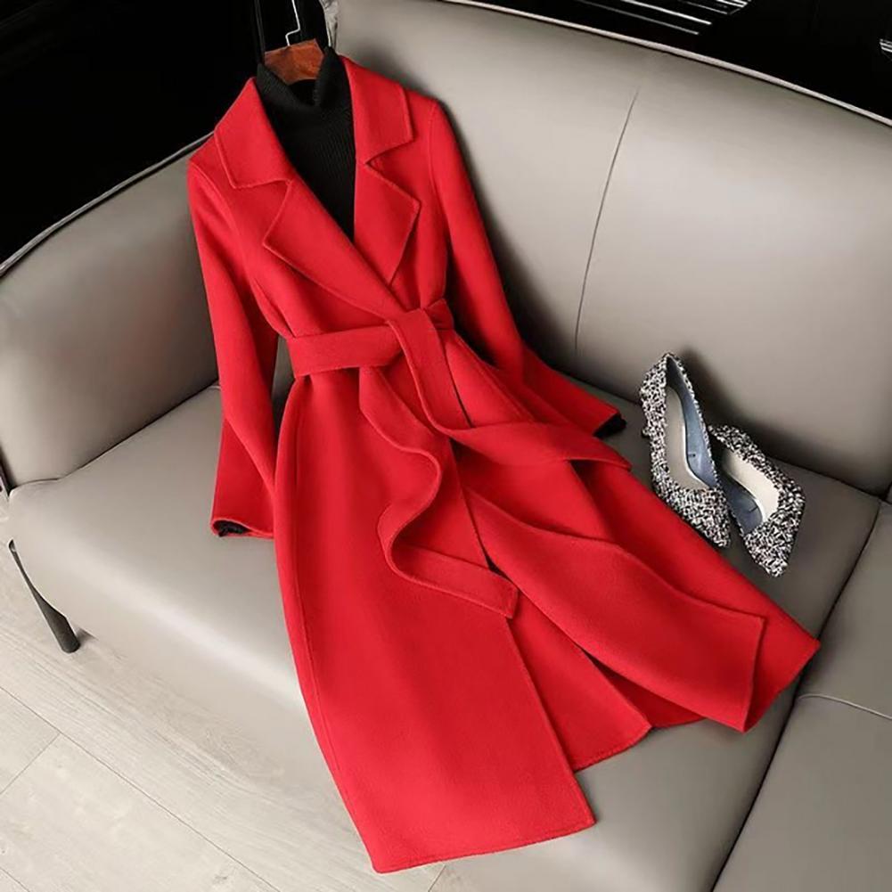 Abrigo de Lana para Mujer, Abr - Wool Coat Peacoat reseña y precio
