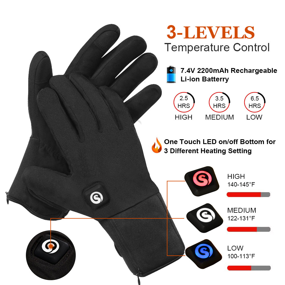 Guantes calefactados eléctrico - Hand Warmer Electric reseña y precio