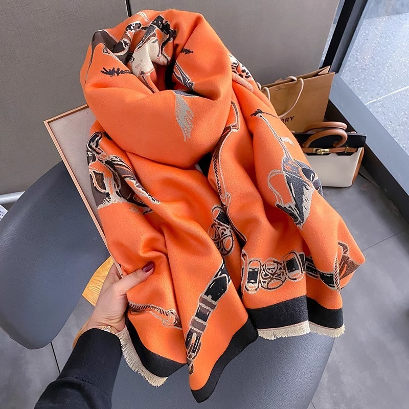 Bufanda de Cachemira de imitac - Shawl Wrap Winter reseña y precio