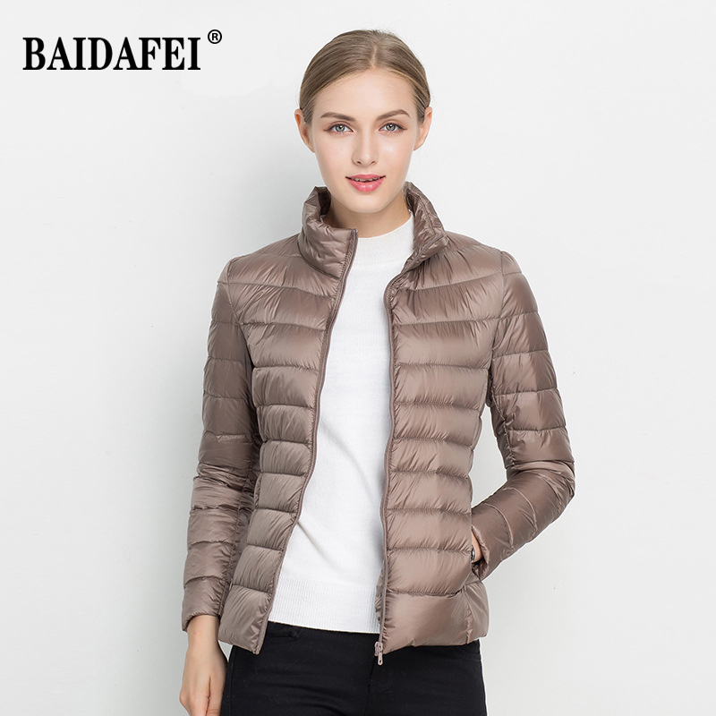 Chaqueta acolchada corta para  - Down Jacket Packable reseña y precio