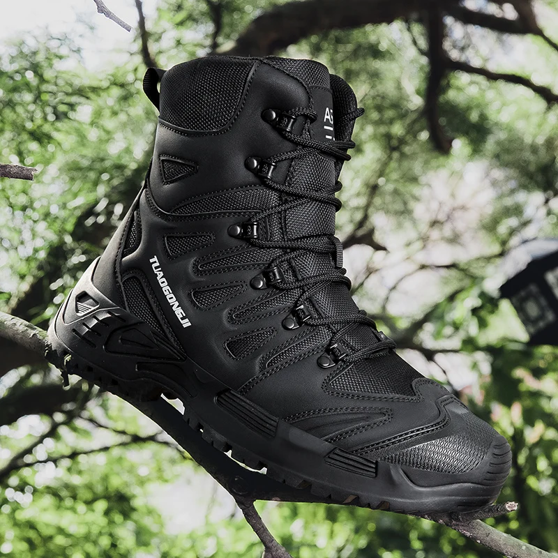 Botas tácticas de senderismo a - Waterproof Winter Boot reseña y precio