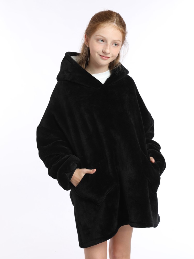Manta de Sherpa con capucha pa - Sherpa Hoodie Fleece reseña y precio